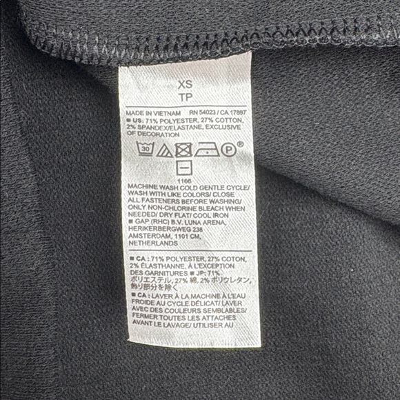 NWT Banana Republic Collarless Boucle Boxy Jacket Lady Blazer Career Black XS - Picture 8 of 8